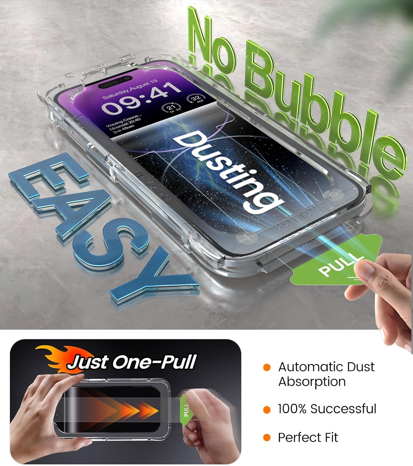 [Military-Grade Defense] 9H Hardness Tempered Glass Screen Protector – The Invisible Armor for Your Screen