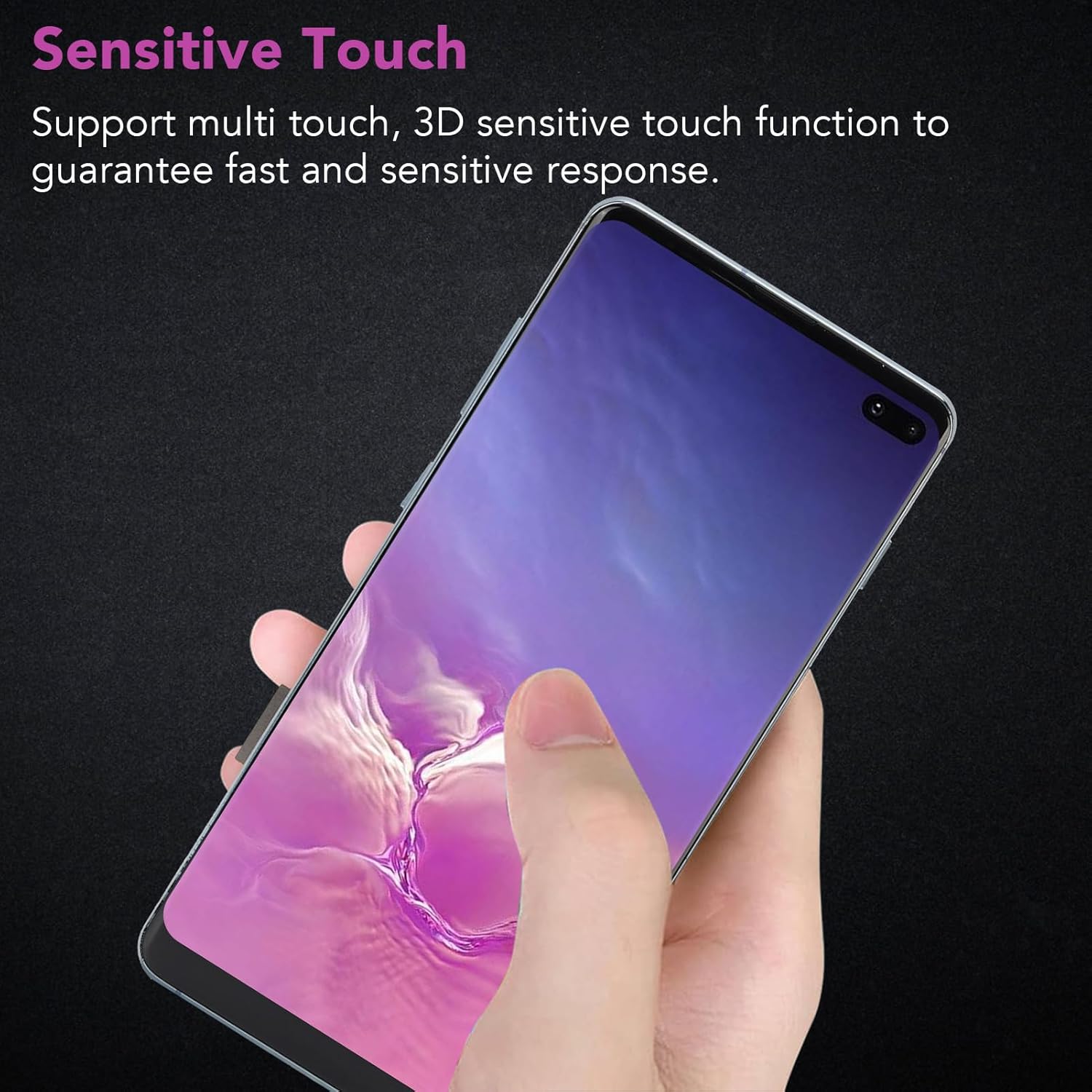 Samsung Galaxy S10 Plus OLED Screen Replacement – Soft Flexible Display Assembly (G975)