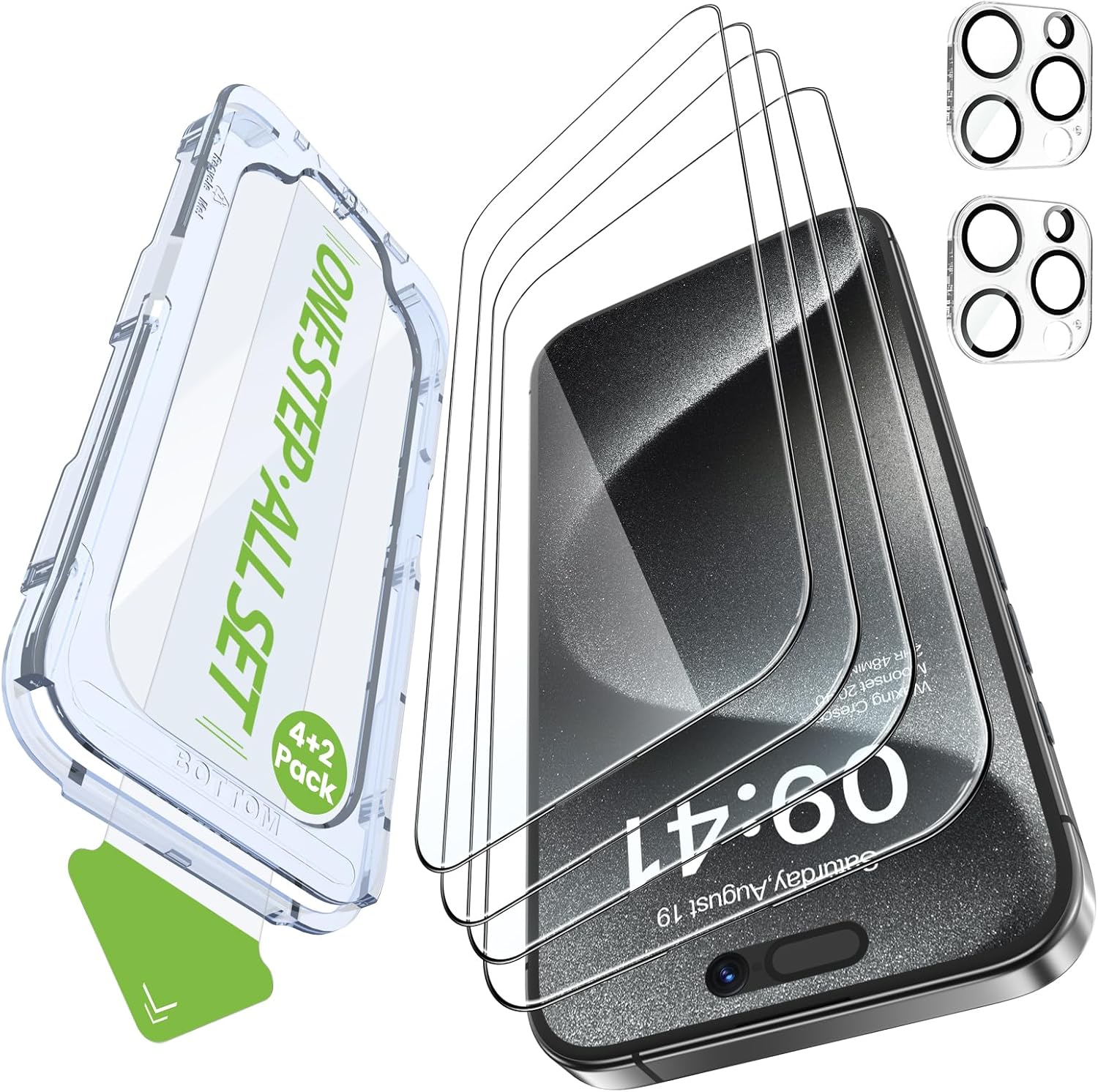 [Military-Grade Defense] 9H Hardness Tempered Glass Screen Protector – The Invisible Armor for Your Screen