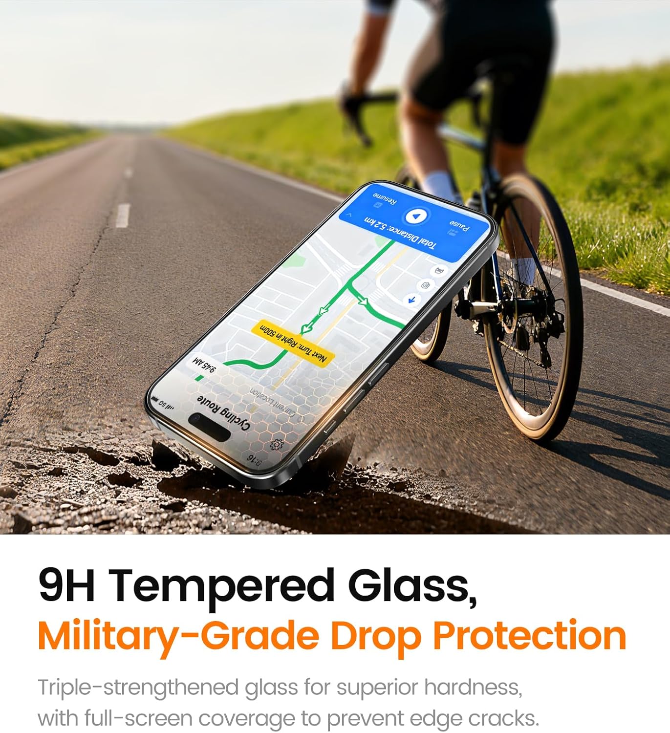 [Military-Grade Defense] 9H Hardness Tempered Glass Screen Protector – The Invisible Armor for Your Screen