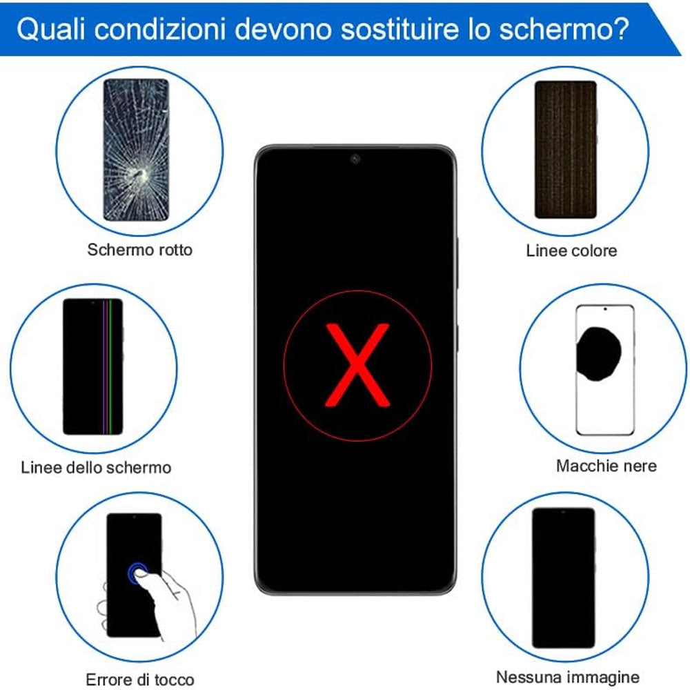 Xiaomi Redmi Note14 Pro 4G Universal OLED Frameless Screen Assembly