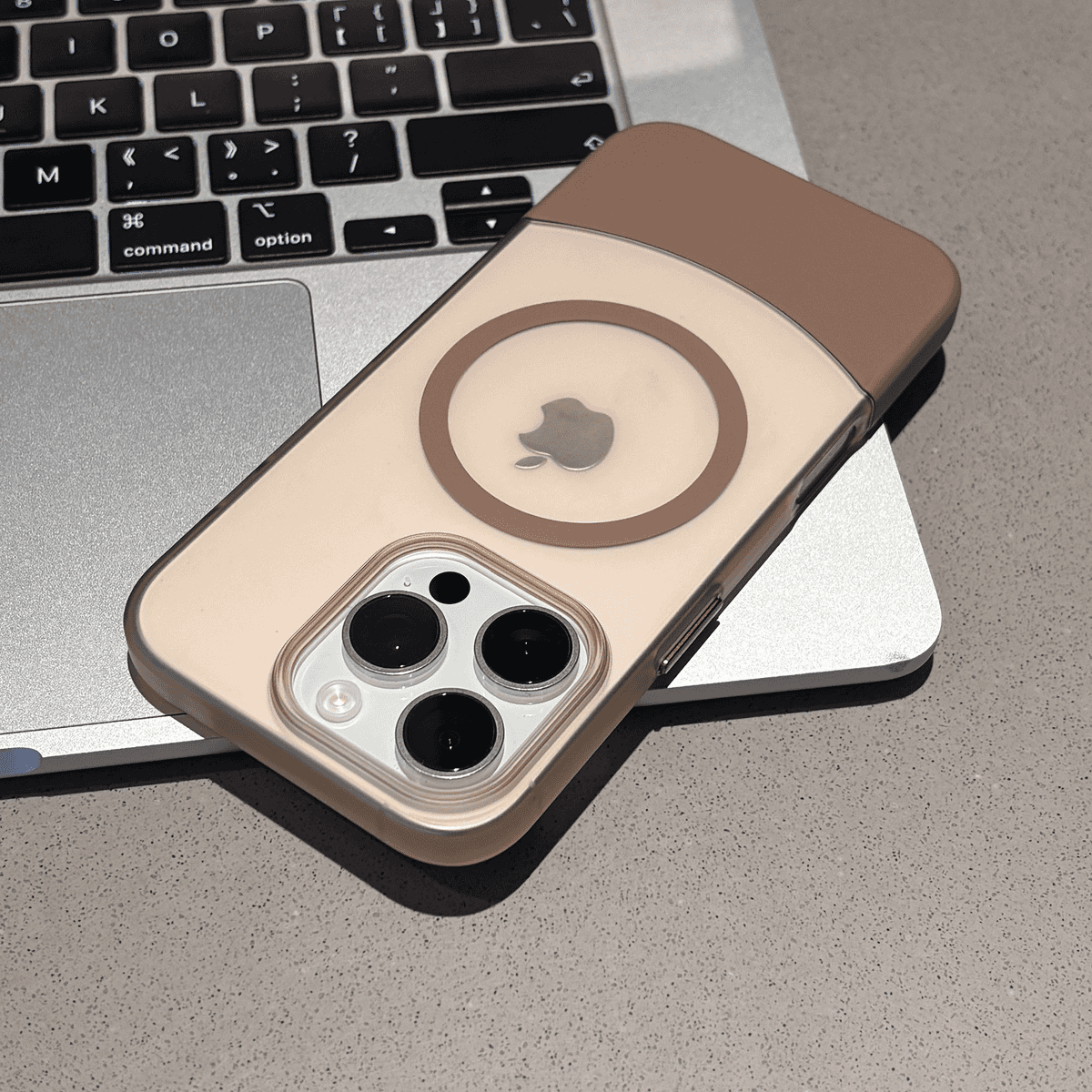 2-in-1 Detachable iPhone Case – Magnetic Modular Design, Snap & Switch Protective Cover