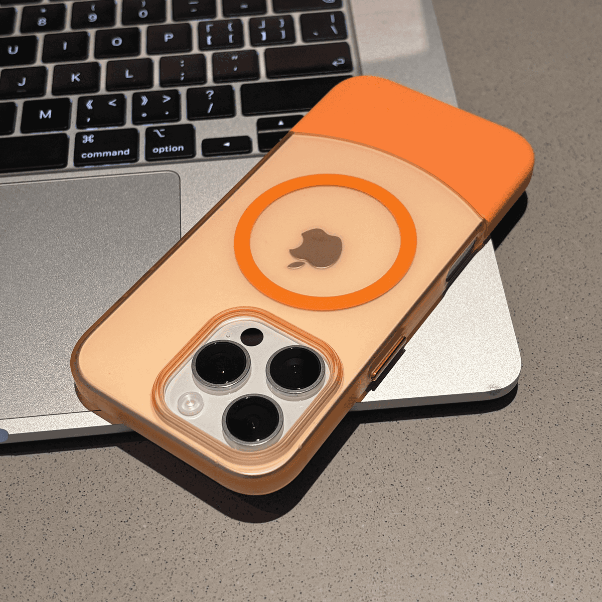 2-in-1 Detachable iPhone Case – Magnetic Modular Design, Snap & Switch Protective Cover