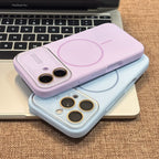 Matte Anti-Fingerprint iPhone Case – Dust-Resistant, Magnetic Slim Fit (MagSafe Compatible)